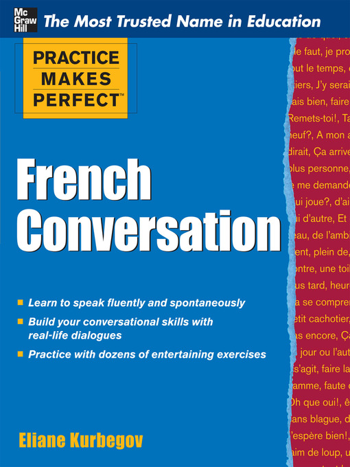 Title details for French Conversation by Eliane Kurbegov - Wait list
